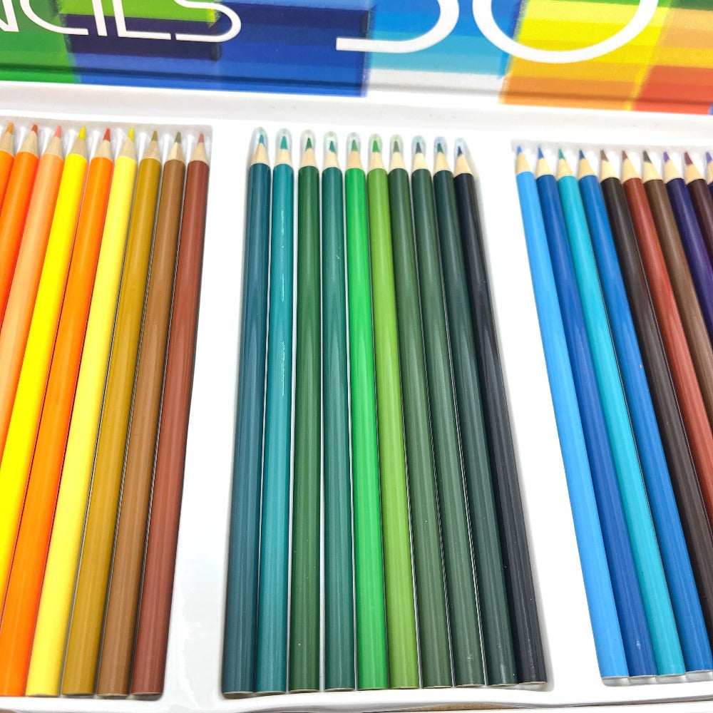 MegArt Colored 50色 色鉛筆 色鉛筆 雑貨 ウッド ユニセックス マルチカラー
