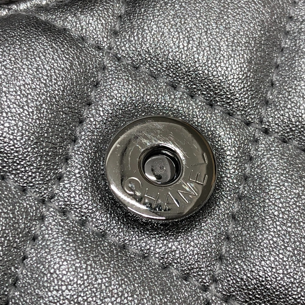 CHANEL イヤーギフト 顧客限定 スター ラインストーン カバン マトラッセ ミニ ショルダーバッグ レザー レディース シルバー