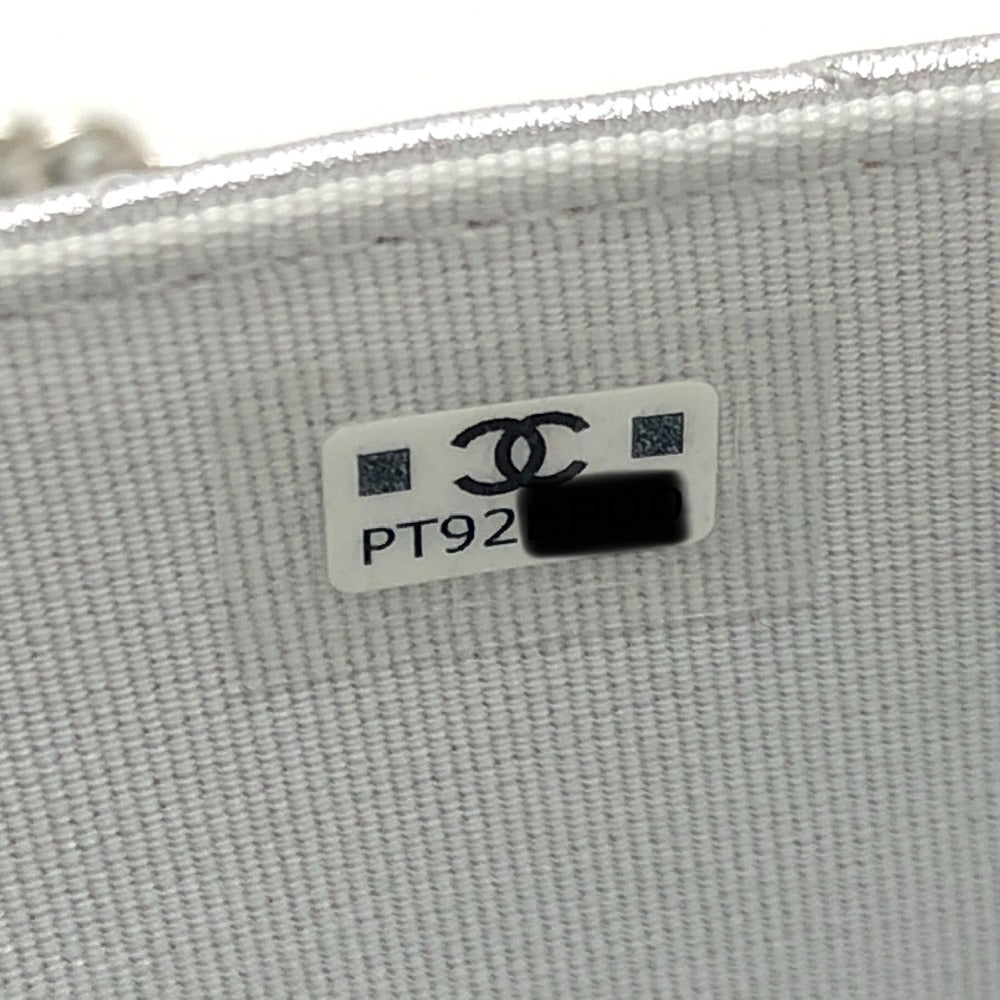 CHANEL イヤーギフト 顧客限定 スター ラインストーン カバン マトラッセ ミニ ショルダーバッグ レザー レディース シルバー