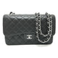 CHANEL A58600 CC ココマーク ロゴ デカマトラッセ30 Wフラップ デカマト チェーンバッグ カバン 斜め掛け Wチェーン ショルダーバッグ キャビアスキン レディース ブラック