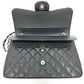 CHANEL A58600 CC ココマーク ロゴ デカマトラッセ30 Wフラップ デカマト チェーンバッグ カバン 斜め掛け Wチェーン ショルダーバッグ キャビアスキン レディース ブラック