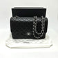 CHANEL A58600 CC ココマーク ロゴ デカマトラッセ30 Wフラップ デカマト チェーンバッグ カバン 斜め掛け Wチェーン ショルダーバッグ キャビアスキン レディース ブラック