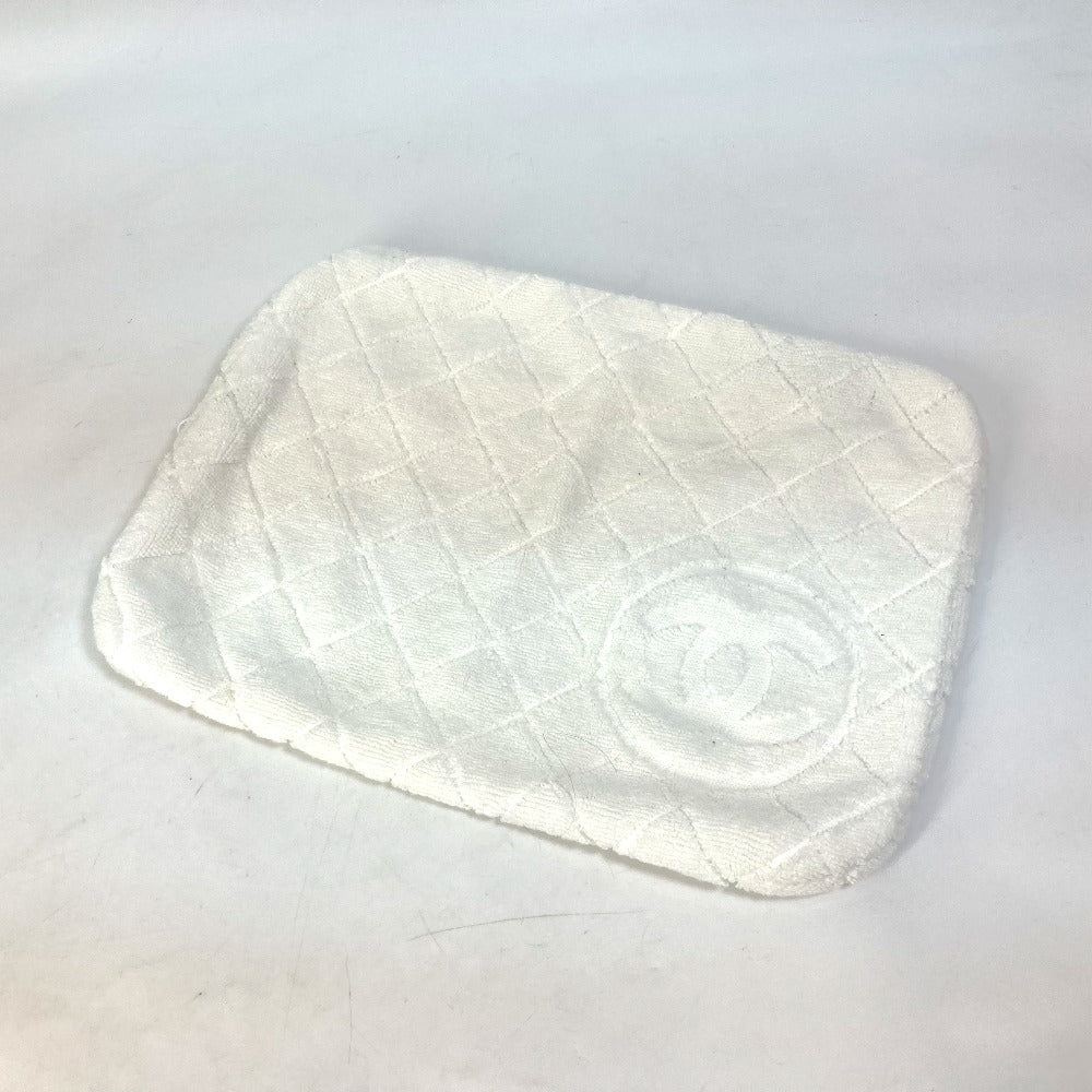 CHANEL ของแต่งบ้าน หมอน หมอนอิง CC โลโก้โคโค่ เฉพาะหมอนชายหาด ของแถมจากกระเป๋าชายหาด หมอนอิง ผ้าฝ้าย สำหรับผู้หญิง สีขาว