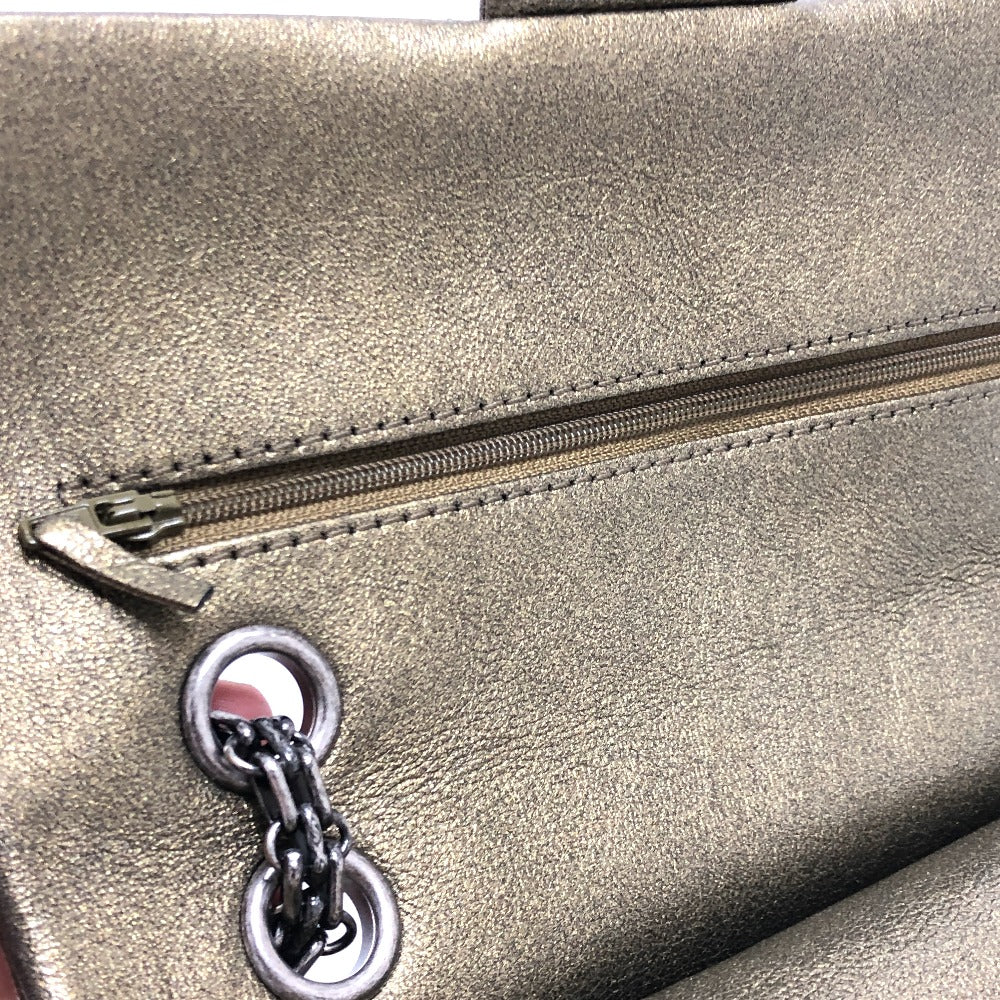 CHANEL Matelasse 2.55 Hardware Quilted Matelasse25 Matelasse 25 Shoulder bag Double Chain Shoulder bag Bag Crossbody bag Shoulder Bag Calfskin BronzeGold Gold/SilverHardware Used