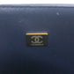 CHANEL マトラッセ マトラッセ ダブルフラップ 2.55金具 カバン 肩掛けバッグ 斜め掛けバッグ ショルダーバッグ レザー レディース ネイビー