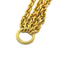 CHANEL Bag-Shaped Motif Matelasse Bag Vintage Pendant Necklace GP Women's Gold