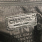 CHANEL Chocolate bar Mini Boston Bag, Handbag ボストンバック カバン バック Duffle Bag Soft Caviar Leather Black/SilverHardware Used