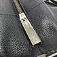 CHANEL Chocolate bar Mini Boston Bag, Handbag ボストンバック カバン バック Duffle Bag Soft Caviar Leather Black/SilverHardware Used