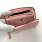 CHANEL Matelasse Coco Star Round Compact Wallet, Bi-fold Wallet, Caviar Leather, Women's, Pink