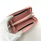 CHANEL Matelasse Coco Star Round Compact Wallet, Bi-fold Wallet, Caviar Leather, Women's, Pink