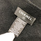 CHANEL 総柄 ココマーク アパレル小物 マフラー カシミヤ レディース ブラック