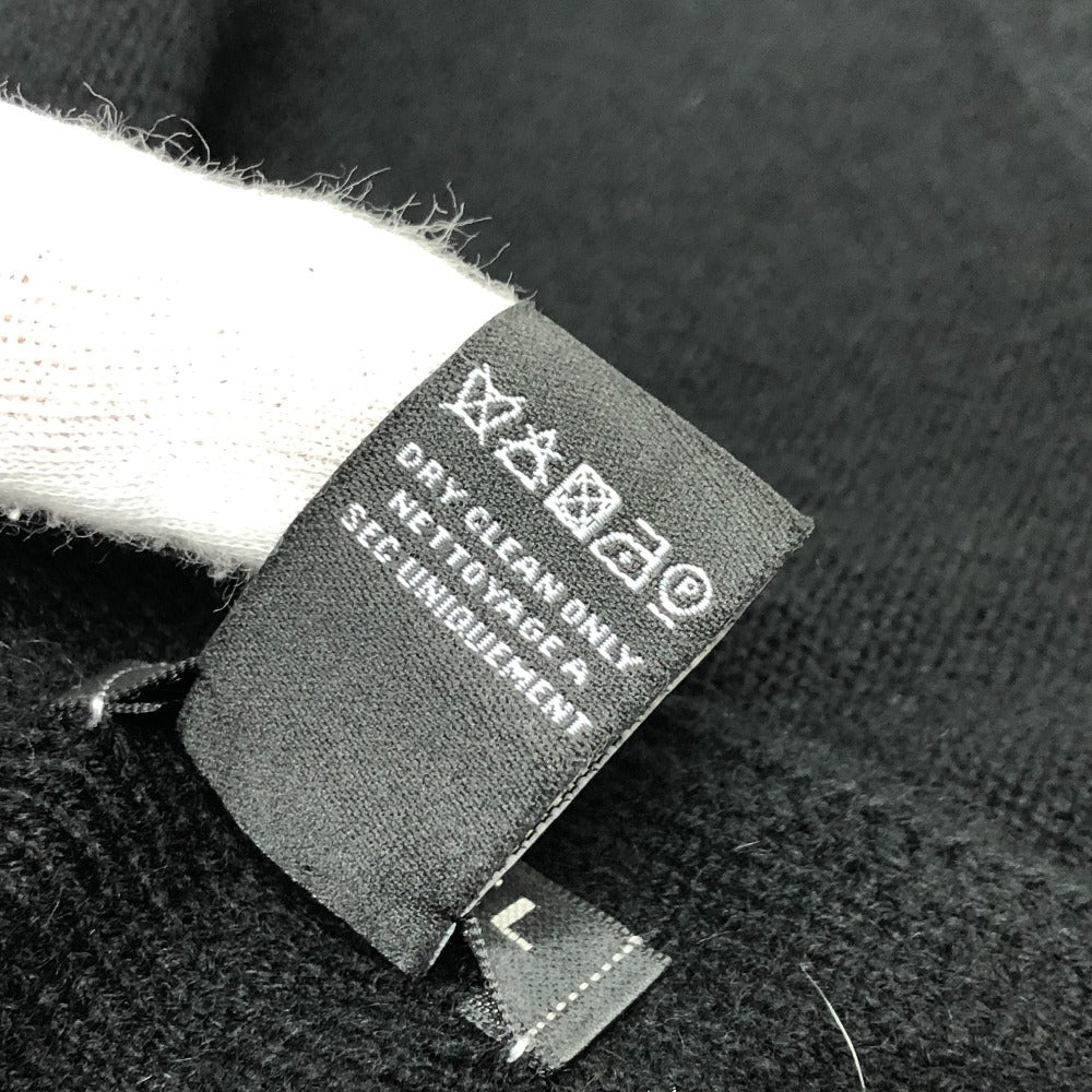 CHANEL 総柄 ココマーク アパレル小物 マフラー カシミヤ レディース ブラック
