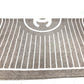 CHANEL Logo Stripe CC Coco Mark Bath Towel, Interior Throw, Blanket, Towel, Cotton, Women's, Gray