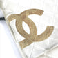 CHANEL カンボンライン CC ココマーク 斜め掛け カバン ポシェット フラップ ショルダーバッグ レザー ユニセックス ホワイト