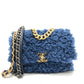 CHANEL ムートン マトラッセ CHANEL19 2トーンチェーン 2WAYバッグ カバン バッグ ショルダーバッグ ハンドバック 斜め掛け ショルダーバッグ ムートン レディース ブルー