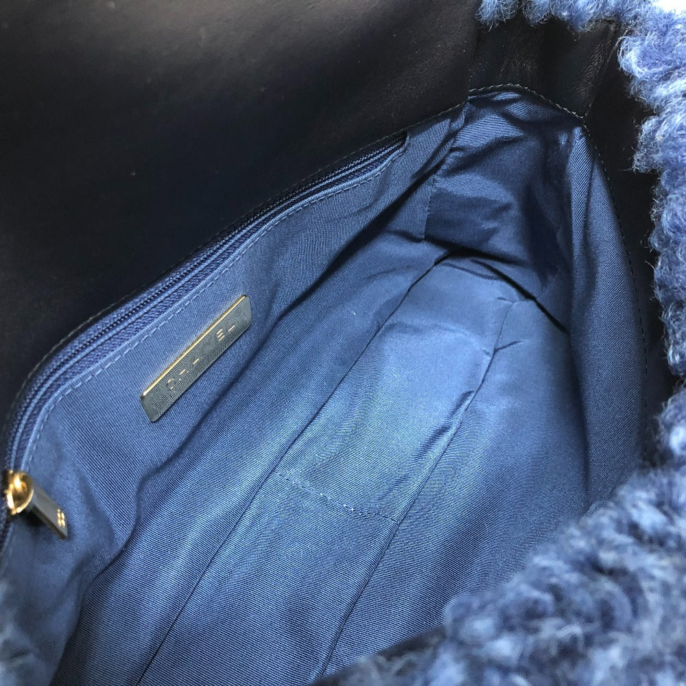 CHANEL ムートン マトラッセ CHANEL19 2トーンチェーン 2WAYバッグ カバン バッグ ショルダーバッグ ハンドバック 斜め掛け ショルダーバッグ ムートン レディース ブルー