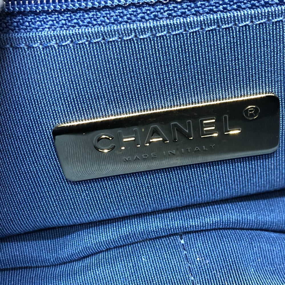CHANEL ムートン マトラッセ CHANEL19 2トーンチェーン 2WAYバッグ カバン バッグ ショルダーバッグ ハンドバック 斜め掛け ショルダーバッグ ムートン レディース ブルー