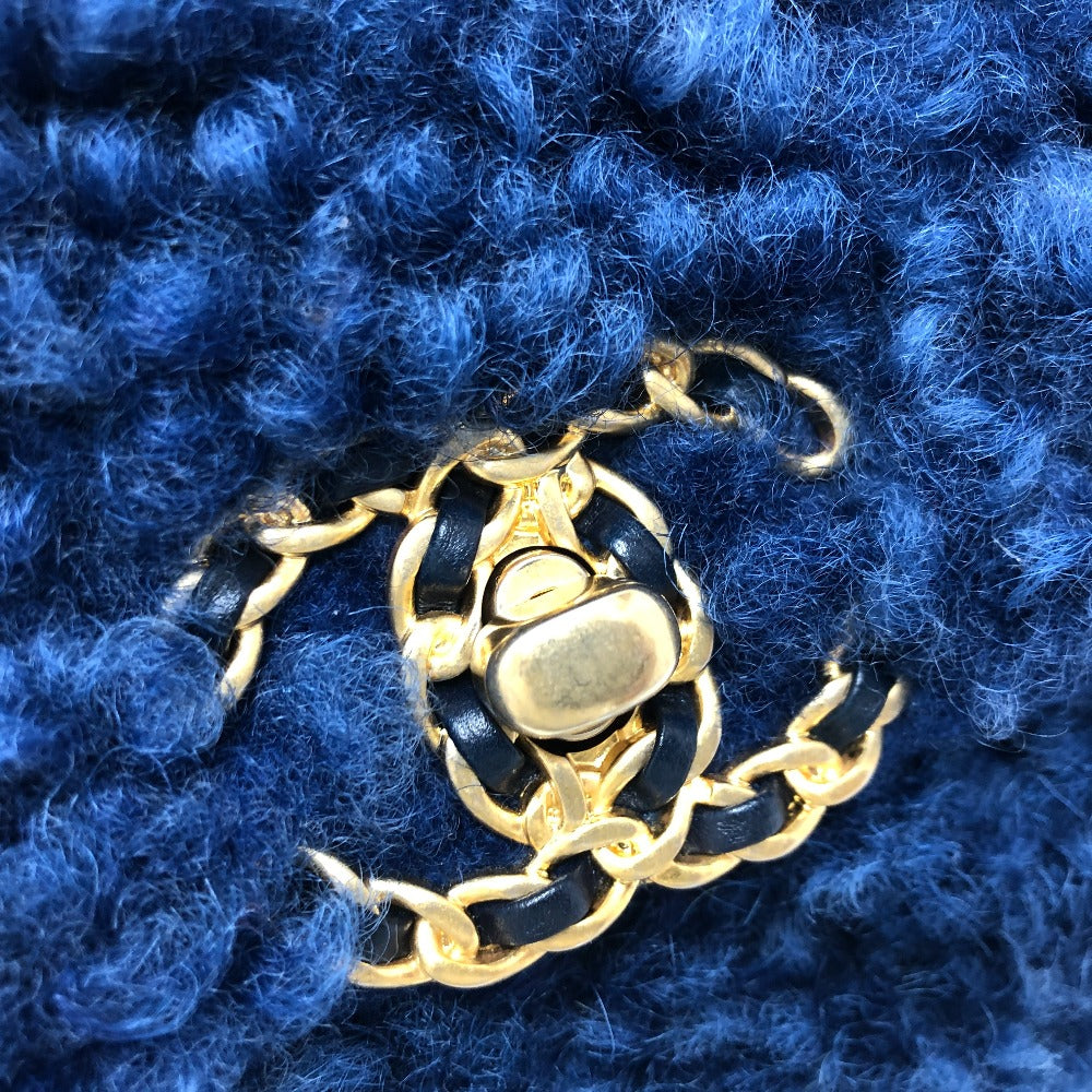 CHANEL ムートン マトラッセ CHANEL19 2トーンチェーン 2WAYバッグ カバン バッグ ショルダーバッグ ハンドバック 斜め掛け ショルダーバッグ ムートン レディース ブルー