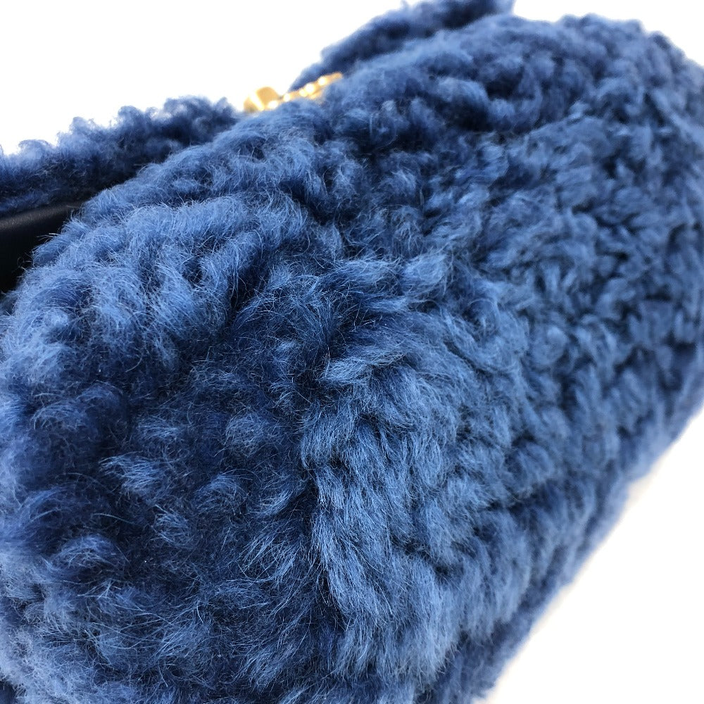 CHANEL ムートン マトラッセ CHANEL19 2トーンチェーン 2WAYバッグ カバン バッグ ショルダーバッグ ハンドバック 斜め掛け ショルダーバッグ ムートン レディース ブルー