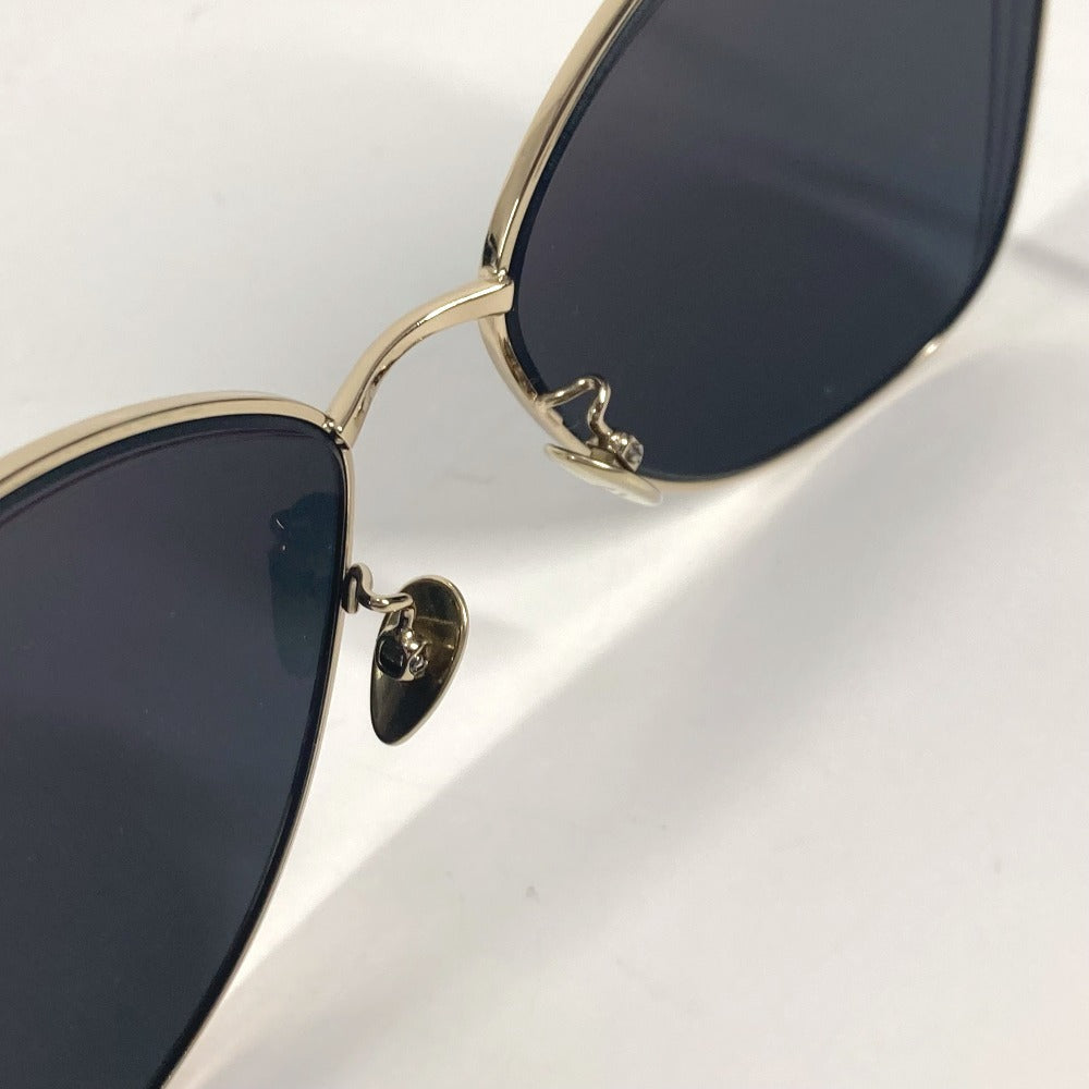CHANEL 4253 ティアドロップ ロゴ CC ココマーク めがね メガネ アイウェア 眼鏡 サングラス メタル レディース ブラック系