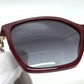 CHANEL 5546-QA Coco Mark Chain Square Shape Calfskin Plastic Sunglasses for Women Red