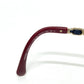 CHANEL 5546-QA Coco Mark Chain Square Shape Calfskin Plastic Sunglasses for Women Red
