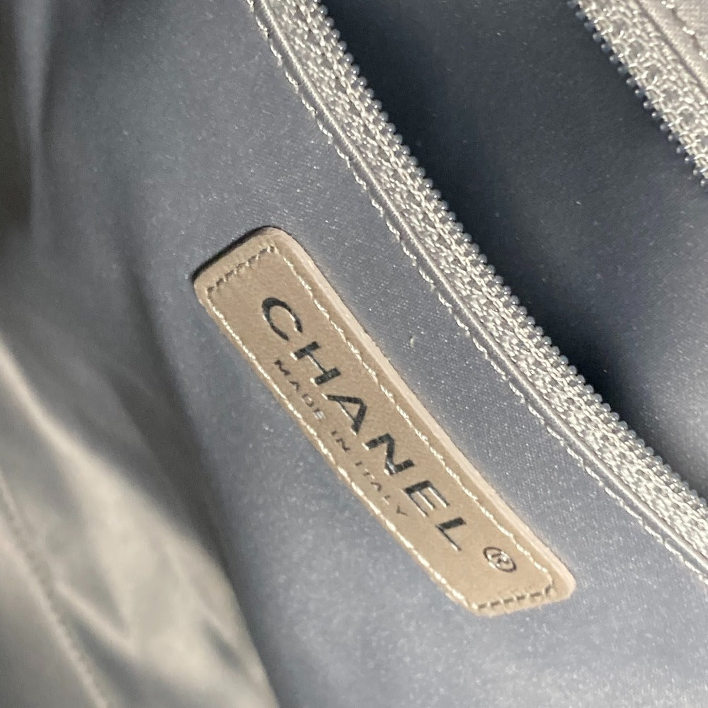 CHANEL CC ココマーク 肩掛け リップスティック カバン Wチェーン ショルダーバッグ エナメル レディース ブラック
