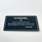 CHANEL パンチングロゴ トリプルココ CC ココマーク ビッグ カバン ハンドバッグ エナメル レディース ブラック