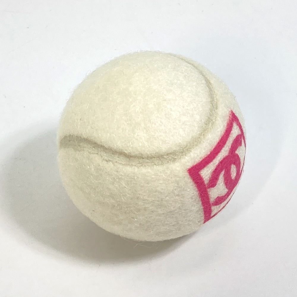 CHANEL シャネルスポーツ インテリア ココマーク CC 硬式用 ノンプレッシャーボール ボール ゴム ユニセックス ピンク×ホワイト