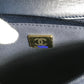 CHANEL AP0250 Long Wallet Chain Bag Matelasse Chain Wallet Crossbody Shoulder Bag Denim Women's Blue
