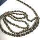 CHANEL AP0250 Long Wallet Chain Bag Matelasse Chain Wallet Crossbody Shoulder Bag Denim Women's Blue