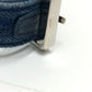 CHANEL A57641 Matelasse CC Mark 2WAY Bag Shoulder Bag Handbag Crossbody Shoulder Bag Denim blue/SilverHardware Used