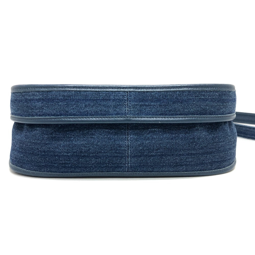 CHANEL A57641 Matelasse CC Mark 2WAY Bag Shoulder Bag Handbag Crossbody Shoulder Bag Denim blue/SilverHardware Used
