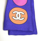 CHANEL Coco Mark Bandeau Headband, Silk Scarf, Women's, Multicolor