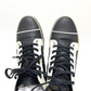 CHANEL G28067 Matelasse CC Mark Bicolor High-Cut Sneakers Shoes sneakers Leather Black/White Used