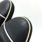 CHANEL G28067 Matelasse CC Mark Bicolor High-Cut Sneakers Shoes sneakers Leather Black/White Used