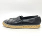 CHANEL Ｇ29762 CC Mark Espadrilles Slip-on shoes Slip-on Leather Black Used