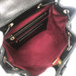 CHANEL AS4058 Matelasse Quilted Coco Mark CC Logo Chain Bag Backpack Caviar Skin Women's Black