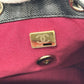 CHANEL AS4058 Backpack Matelasse Quilted Coco Mark CC Logo Chain Bag Rucksack Caviar Skin Women's Gold Hardware Black