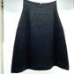 CHANEL P55435K07229 16K Side Double Zip Bottoms Skirt Wool/Cashmere Women's Black