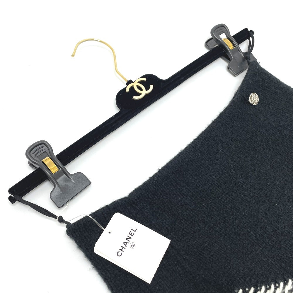 CHANEL P55435K07229 16K Side Double Zip Bottoms Skirt Wool/Cashmere Women's Black