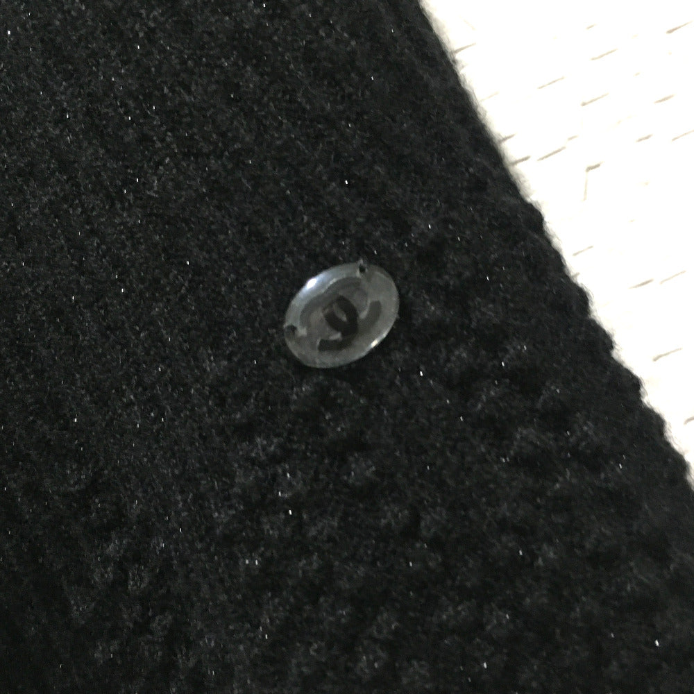 CHANEL Cashmere Knit Dress, Size 18, Women's, Black