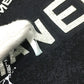 CHANEL P63299 Graffiti CC Logo 20P Sweatshirt, Long Sleeve Zip-Up Hoodie, Cotton, Women's, Black