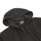 CHANEL P63299 Graffiti CC Logo 20P Sweatshirt, Long Sleeve Zip-Up Hoodie, Cotton, Women's, Black