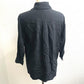 CHANEL P52246 15B Tops Shirt Apparel Blouse Long Sleeve Shirt Silk Women's Black