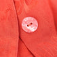 CHANEL P72306 Logo Print Ruffle Sleeveless Apparel 22P Silk Top Women's Red