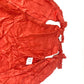CHANEL P72306 Logo Print Ruffle Sleeveless Apparel 22P Silk Top Women's Red