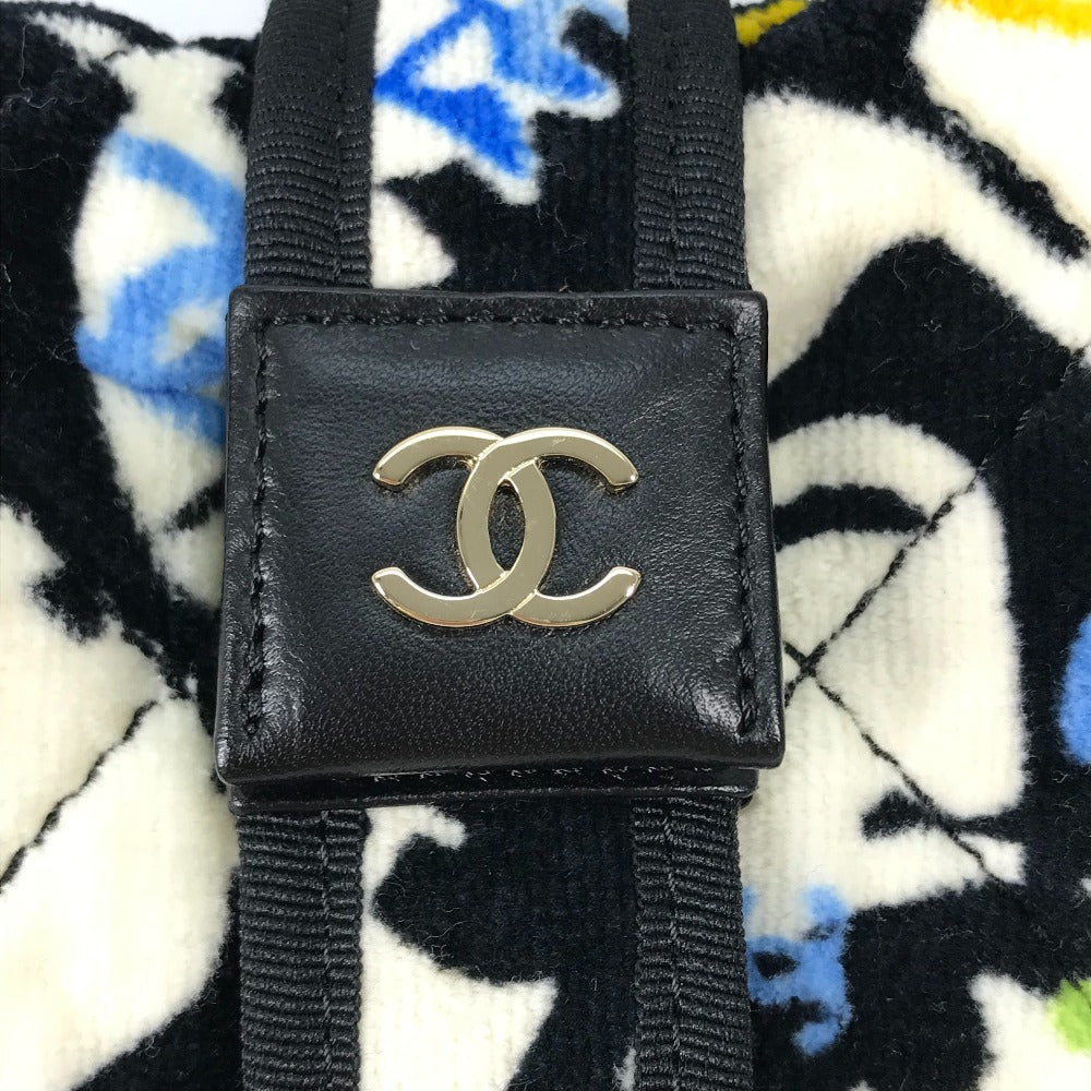 CHANEL Animal Print Diaper Changing Mat, Baby, Cotton, Kids, Black