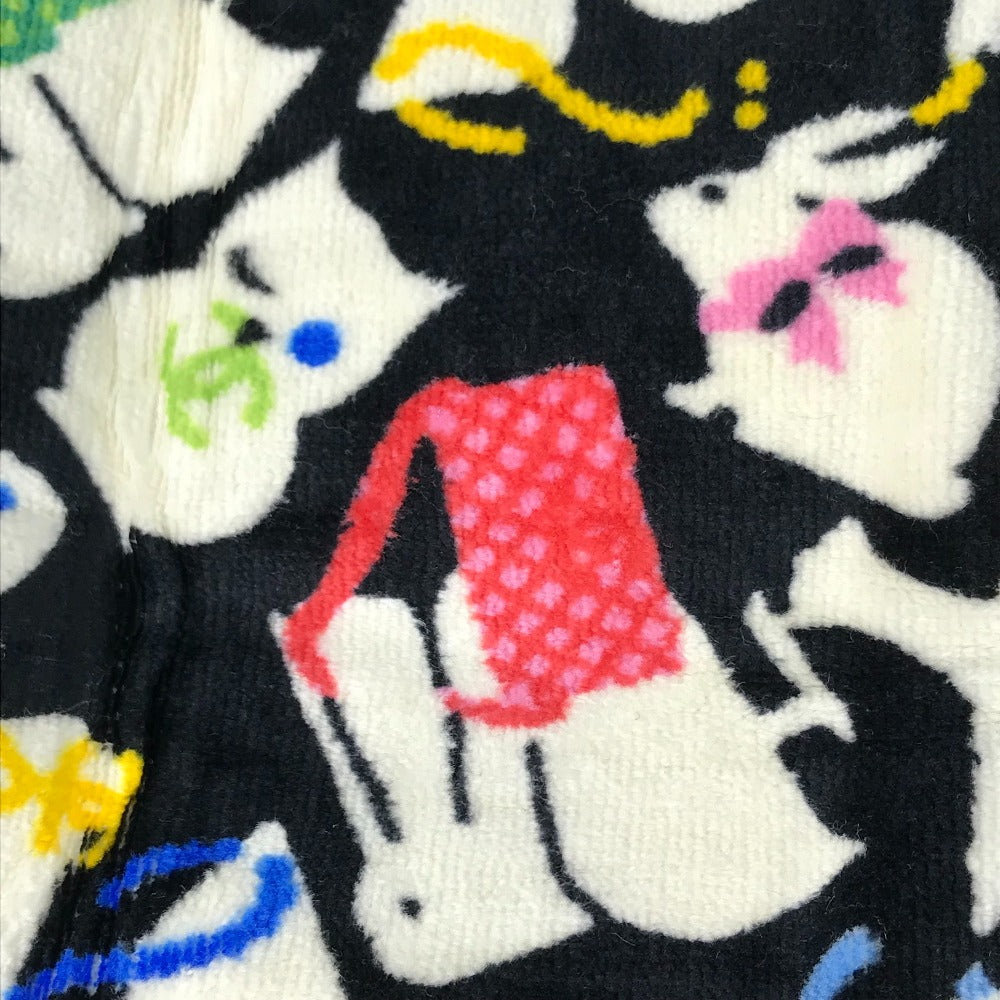 CHANEL Animal Print Diaper Changing Mat, Baby, Cotton, Kids, Black