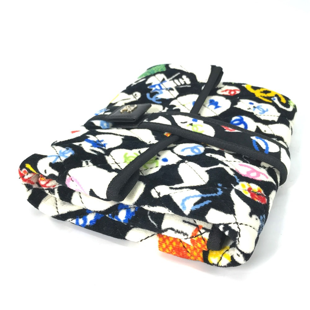 CHANEL Animal Print Diaper Changing Mat, Baby, Cotton, Kids, Black